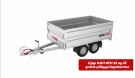 Tysse Tilhenger 6301 NFH 2000Kg-NEDFELLBARE SIDER - KAMPANJE GRATIS PÅBYGNINGSKARMER  thumbnail