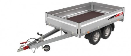 Tilhenger 6301 NFH 2000Kg-NEDFELLBARE SIDER